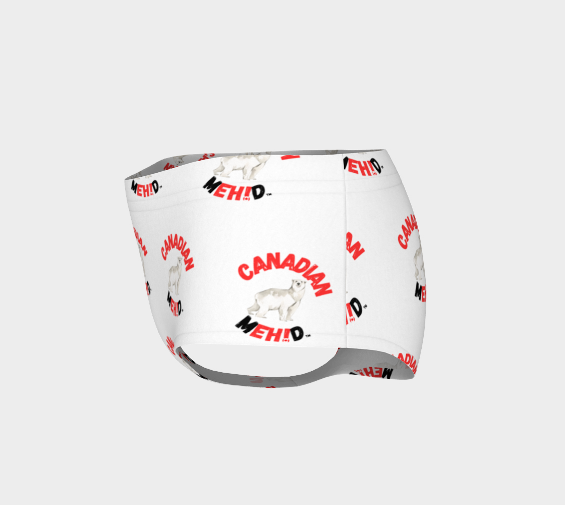 THE ALL OVER PRINT MINI SHORTS - Polar Bear