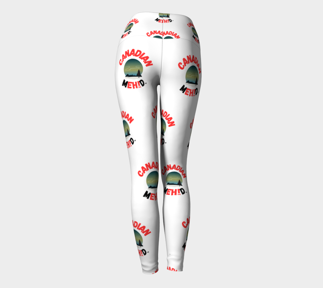 ALL OVER PRINT YOGA LEGGINGS - Northern lights