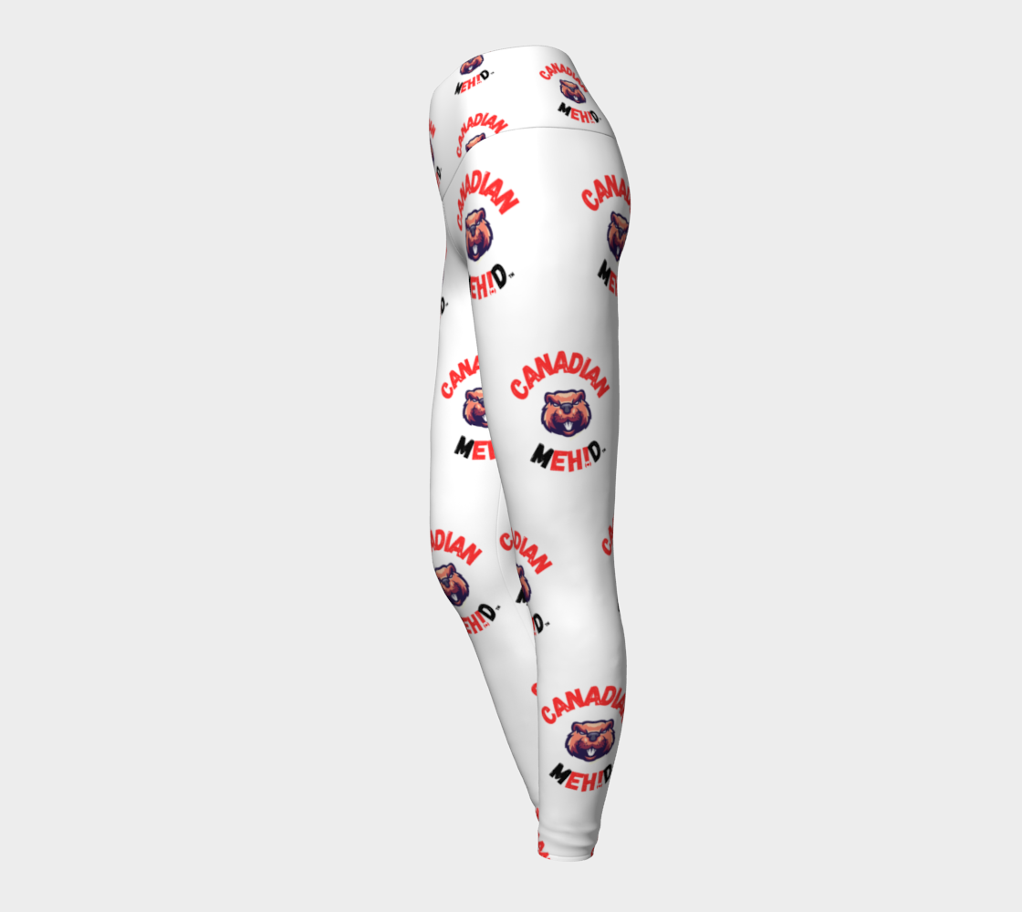 ALL OVER PRINT YOGA LEGGINGS - Beaver