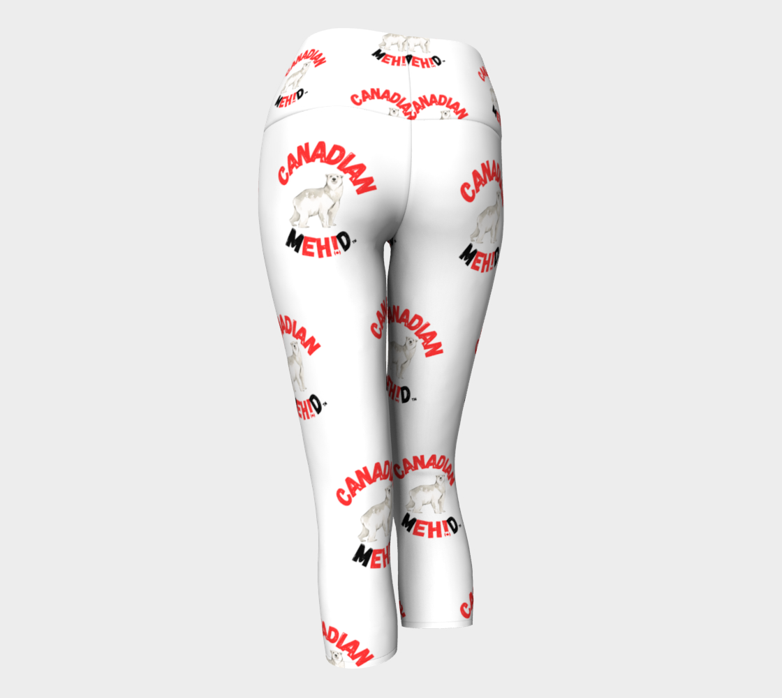 ALL OVER YOGA CAPRIS - Polar Bear
