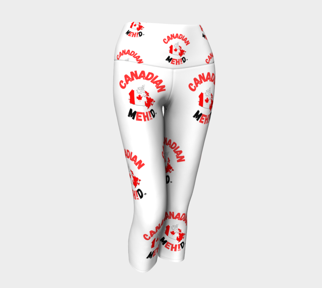 ALL OVER YOGA CAPRIS - Canada map