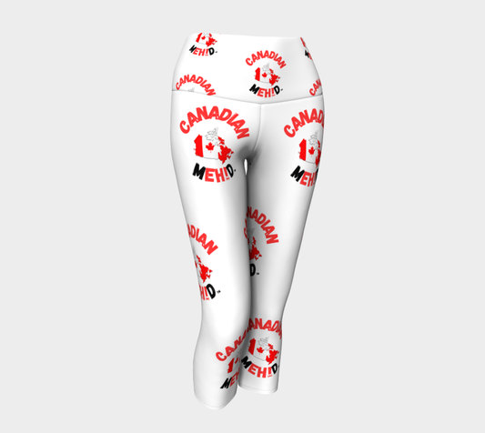 ALL OVER YOGA CAPRIS - Canada map