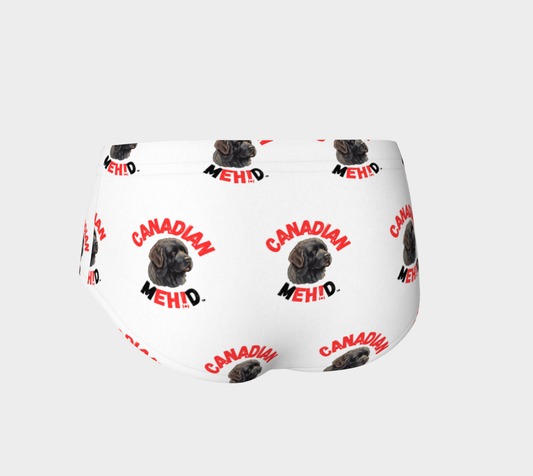 THE ALL OVER PRINT MINI SHORTS - Newfoundland dog