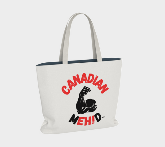 Large Basic tote, poly canvas lined - Muscel