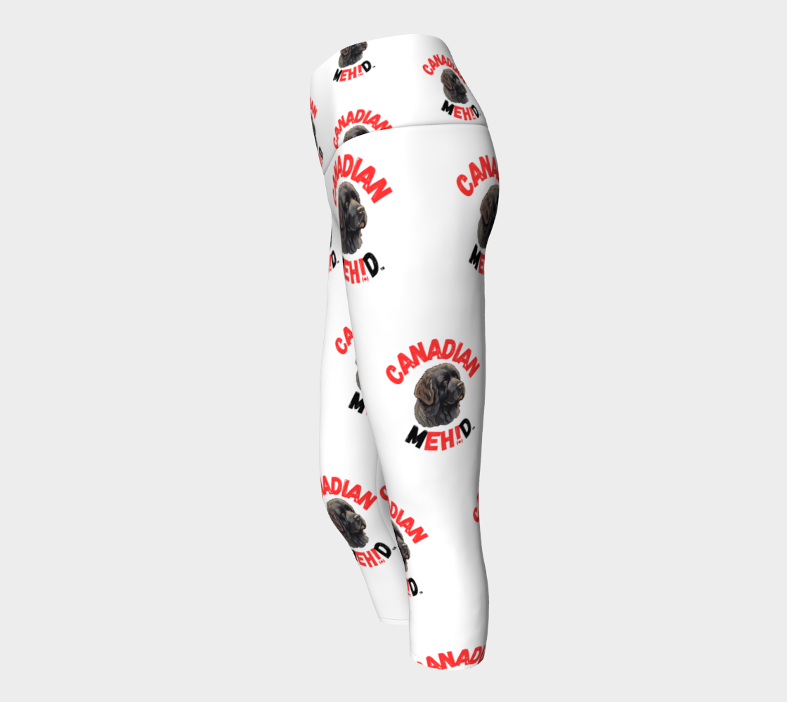 ALL OVER YOGA CAPRIS - Newfoundland dog