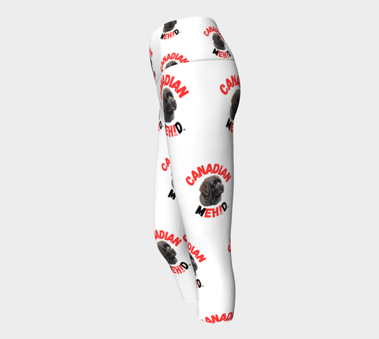 ALL OVER YOGA CAPRIS - Newfoundland dog