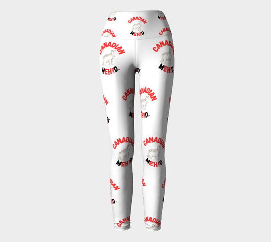 ALL OVER PRINT YOGA LEGGINGS - Polar Bear