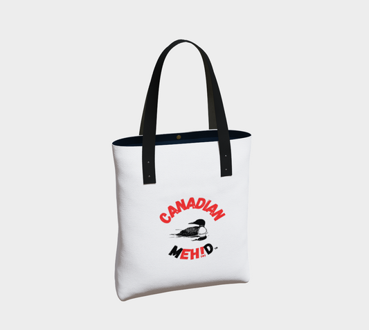 Market tote, poly canvas lined - Loon