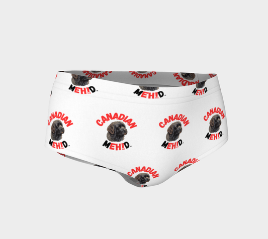 THE ALL OVER PRINT MINI SHORTS - Newfoundland dog