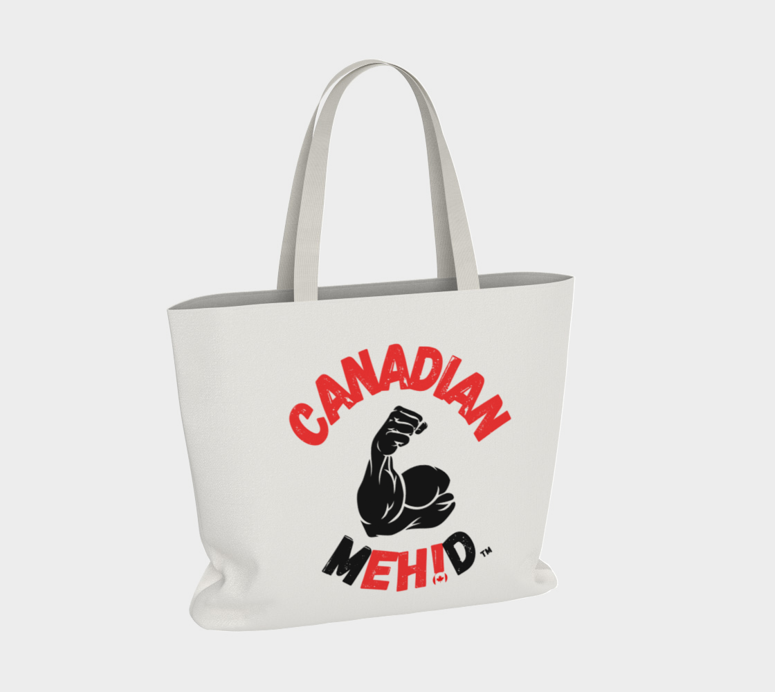 Large Basic tote, poly canvas lined - Muscel