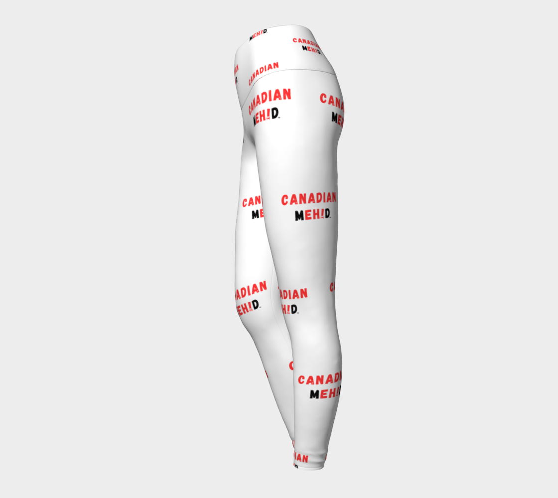 ALL OVER PRINT YOGA LEGGINGS - Canadian Meh!d