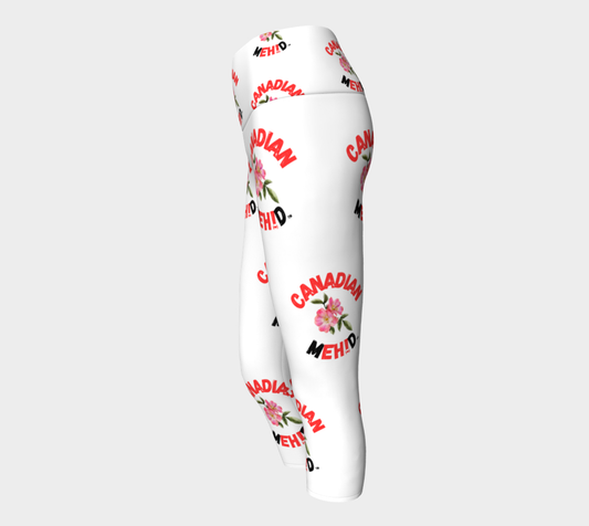 ALL OVER YOGA CAPRIS - Alberta wild rose