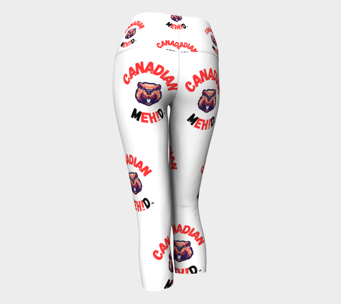ALL OVER YOGA CAPRIS - Beaver