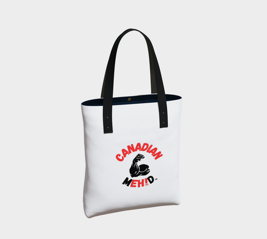 Market tote, poly canvas lined - Muscel