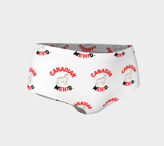 THE ALL OVER PRINT MINI SHORTS - Polar Bear