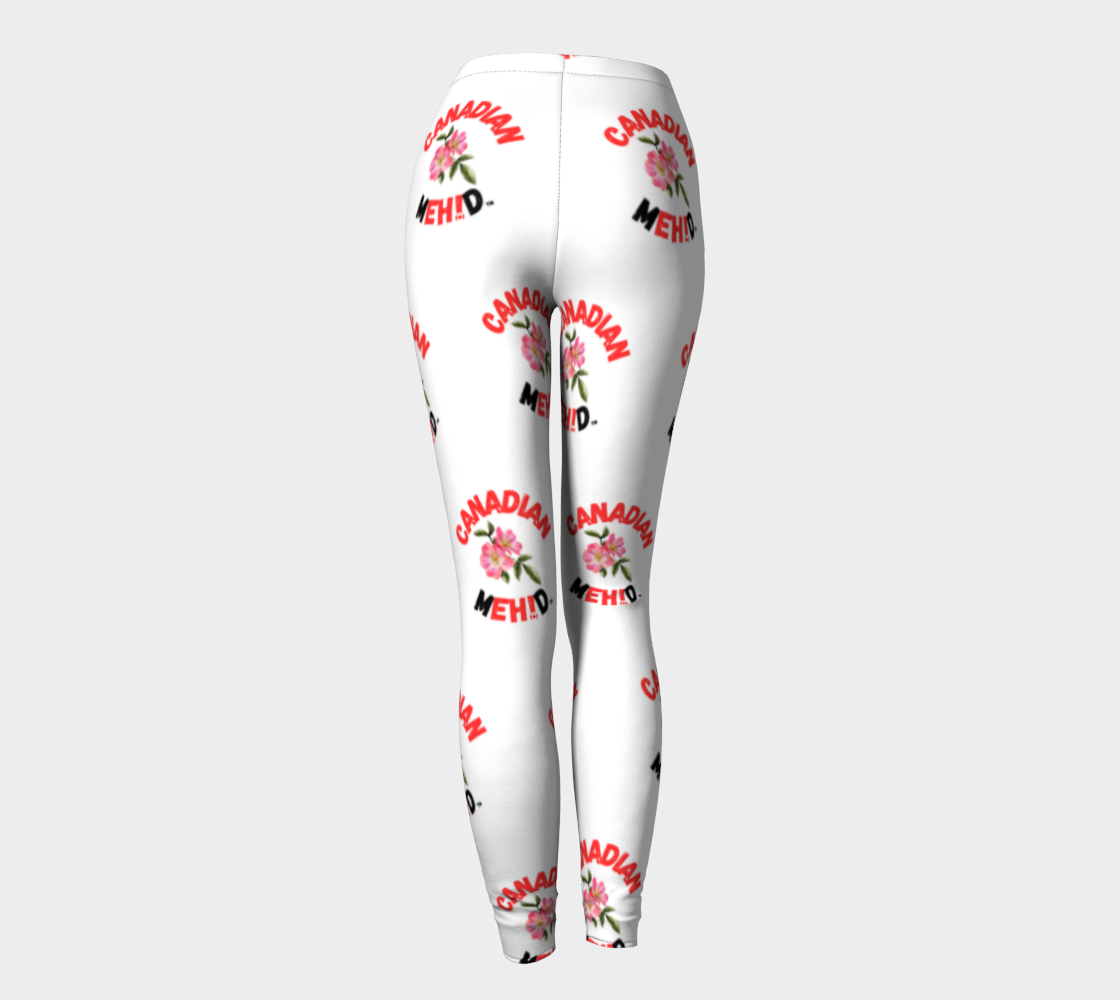 ALL OVER PRINT LEGGINGS - Alberta wild rose