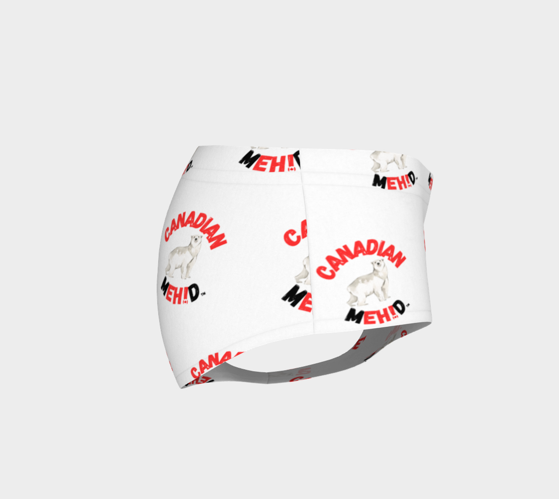THE ALL OVER PRINT MINI SHORTS - Polar Bear