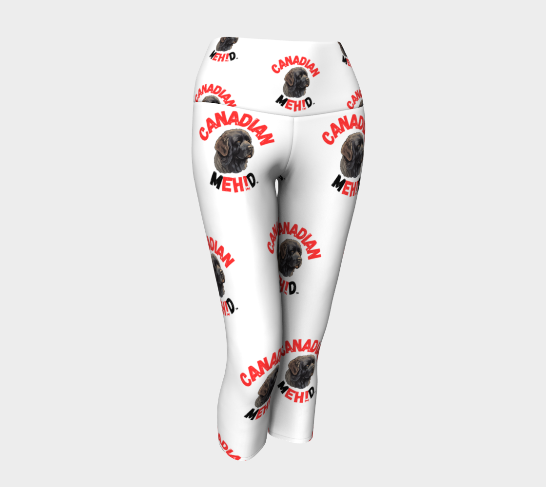 ALL OVER YOGA CAPRIS - Newfoundland dog