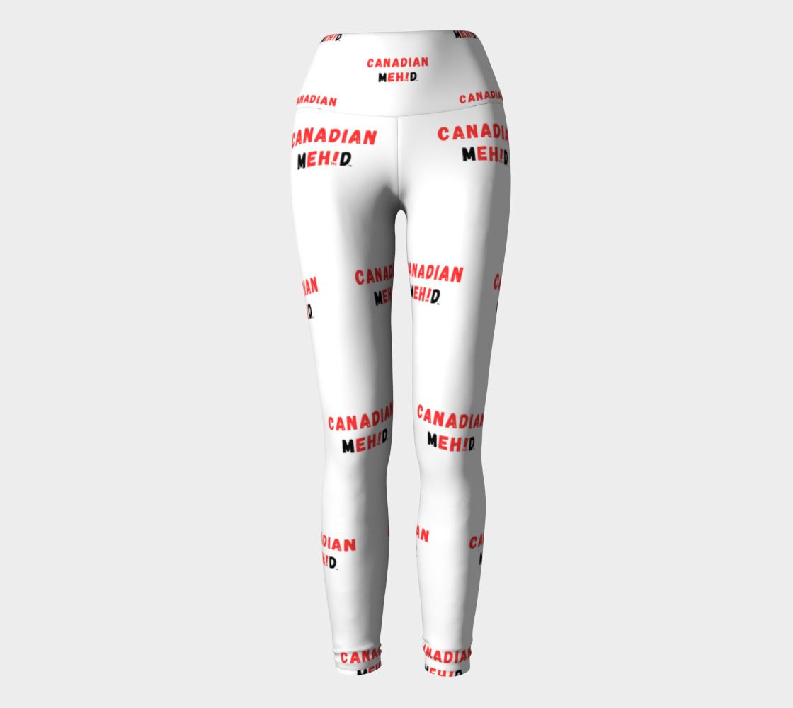 ALL OVER PRINT YOGA LEGGINGS - Canadian Meh!d