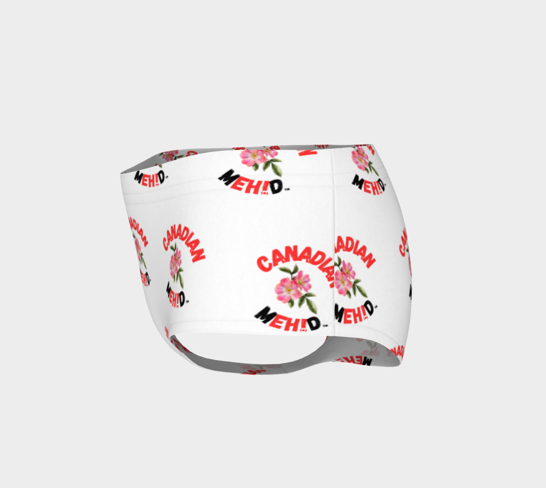 THE ALL OVER PRINT MINI SHORTS - Alberta wild rose