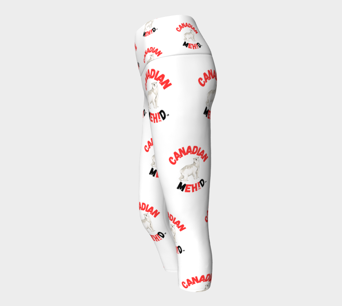ALL OVER YOGA CAPRIS - Polar Bear