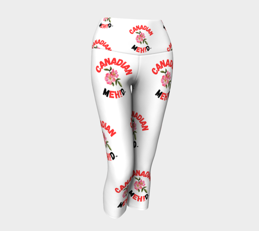 ALL OVER YOGA CAPRIS - Alberta wild rose