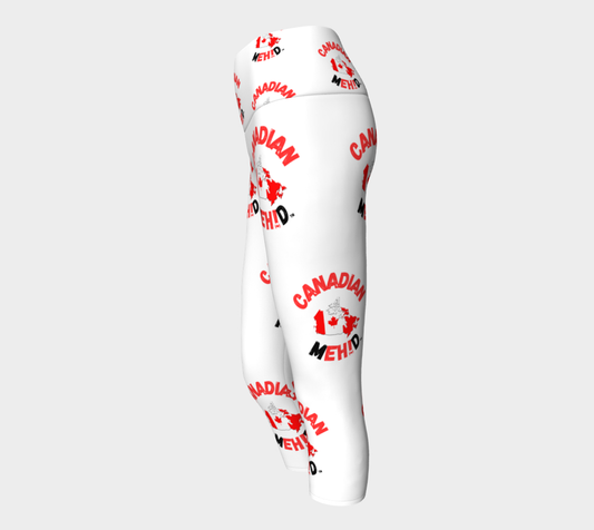 ALL OVER YOGA CAPRIS - Canada map
