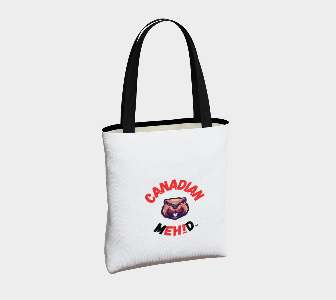Market tote, poly canvas lined - Beaver