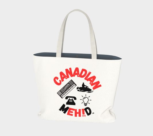 Large Basic tote, poly canvas lined - Multi