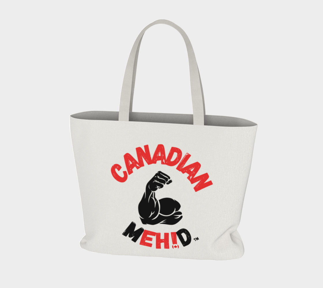 Large Basic tote, poly canvas lined - Muscel