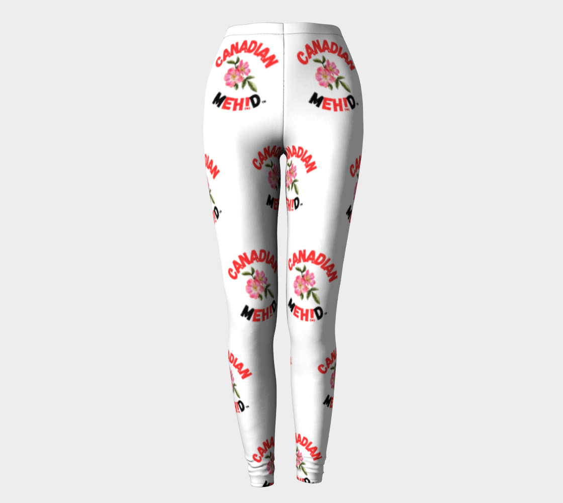 ALL OVER PRINT LEGGINGS - Alberta wild rose