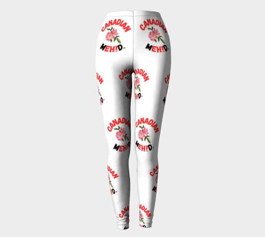 ALL OVER PRINT LEGGINGS - Alberta wild rose
