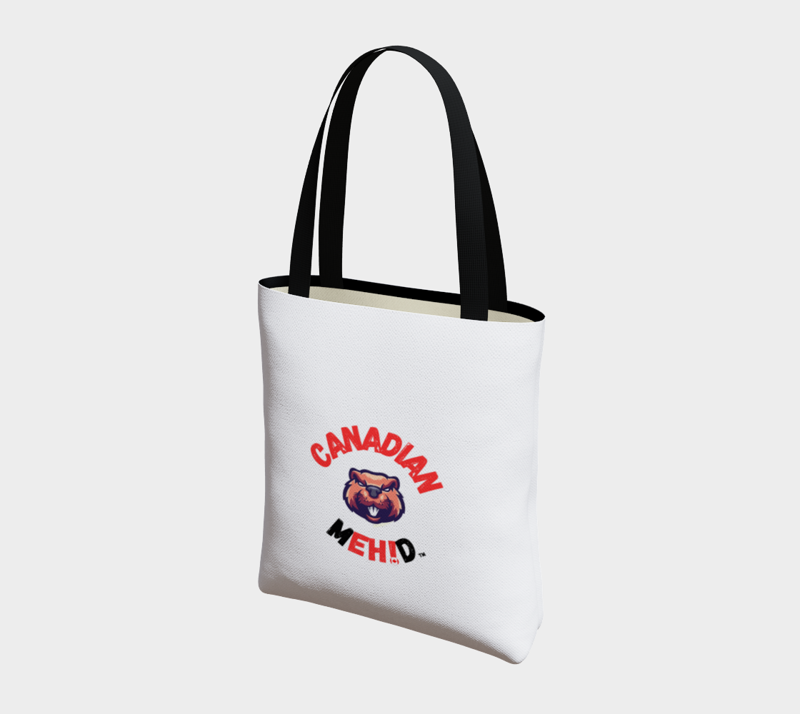 Market tote, poly canvas lined - Beaver