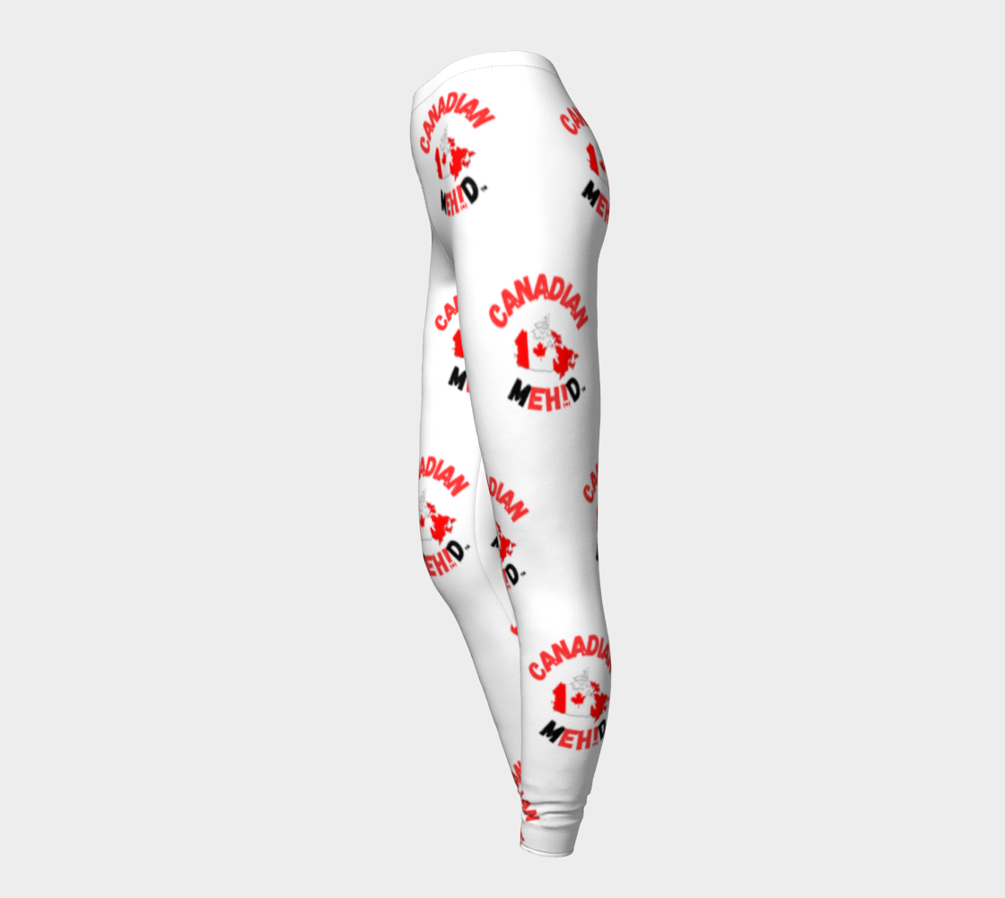 ALL OVER PRINT LEGGINGS - Canada map