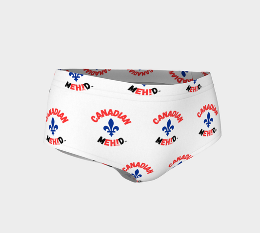 THE ALL OVER PRINT MINI SHORTS - Fleur de lis