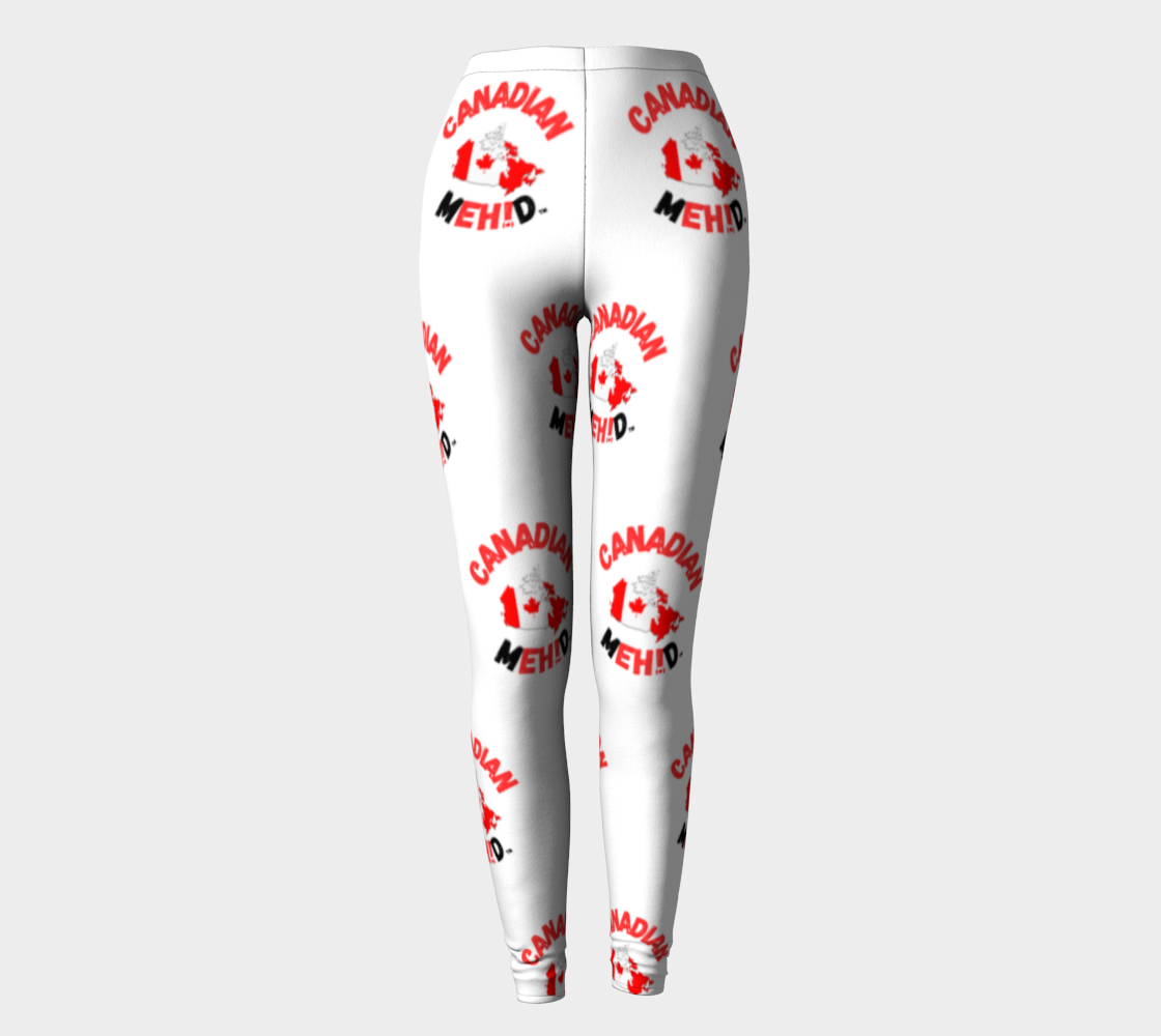 ALL OVER PRINT LEGGINGS - Canada map