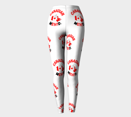 ALL OVER PRINT LEGGINGS - Canada map