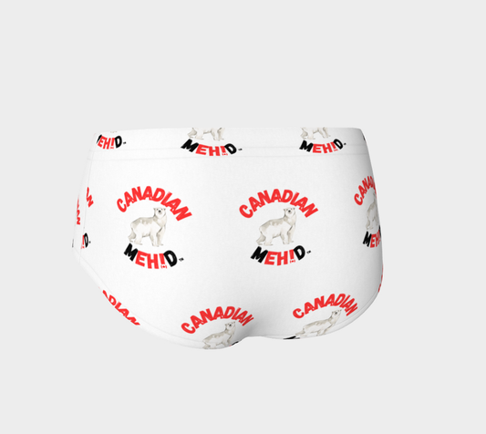 THE ALL OVER PRINT MINI SHORTS - Polar Bear