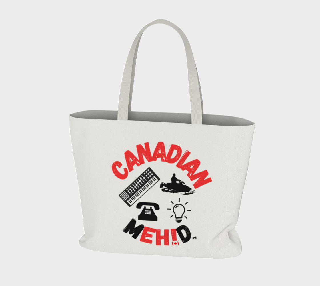 Large Basic tote, poly canvas lined - Multi