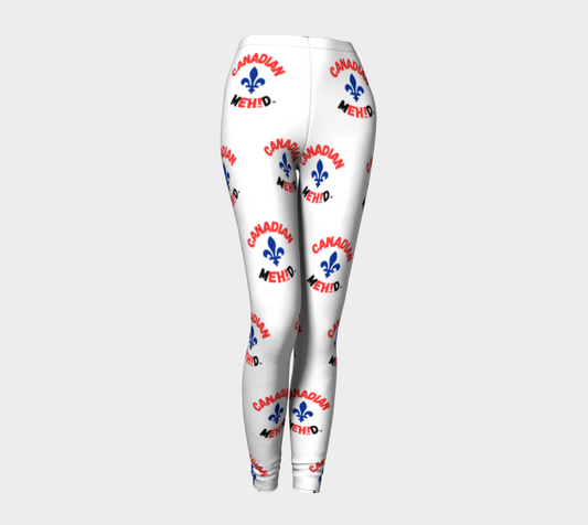 ALL OVER PRINT LEGGINGS - Fleur de lis