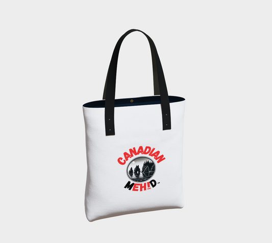 Market tote, poly canvas lined - Bay of Fundy