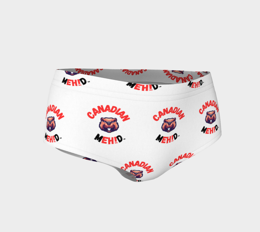THE ALL OVER PRINT MINI SHORTS - Beaver
