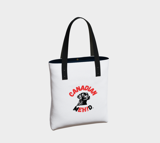 Market tote, poly canvas lined - Labrador retriever