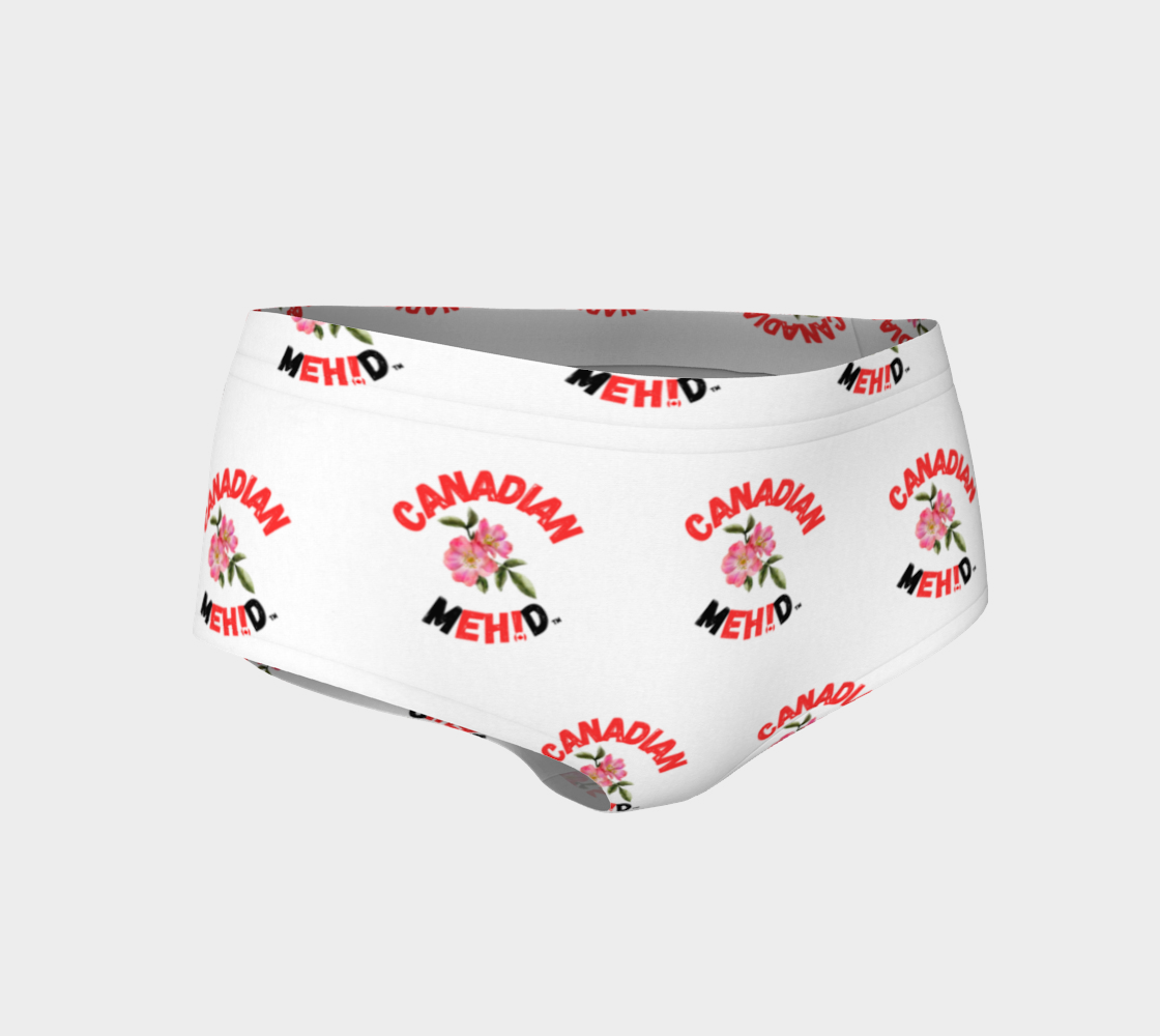 THE ALL OVER PRINT MINI SHORTS - Alberta wild rose