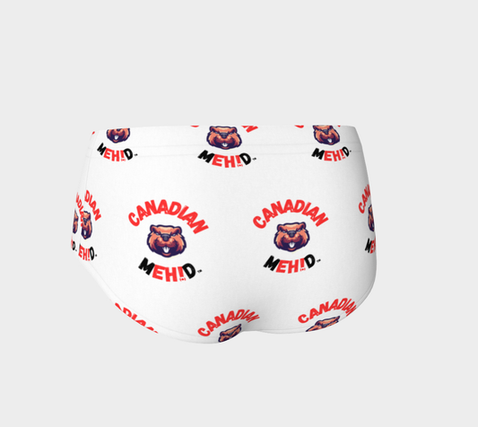 THE ALL OVER PRINT MINI SHORTS - Beaver