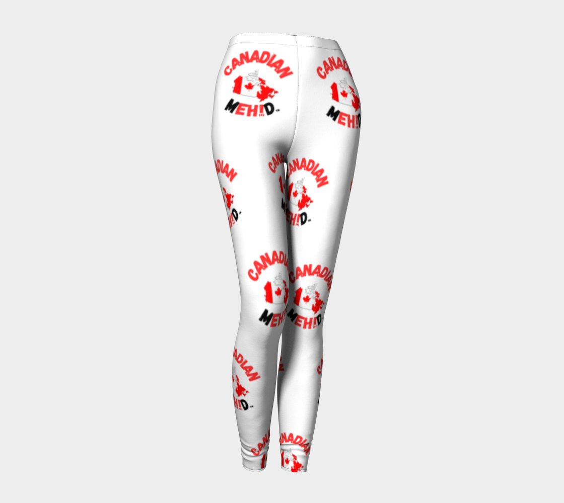 ALL OVER PRINT LEGGINGS - Canada map