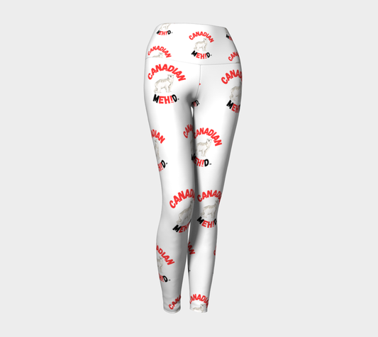 ALL OVER PRINT YOGA LEGGINGS - Polar Bear