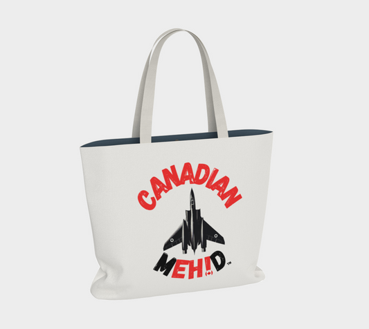Large Basic tote, poly canvas lined  - Avro Arrow