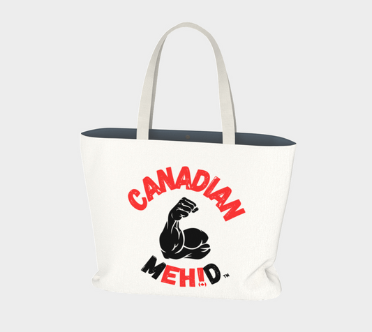 Large Basic tote, poly canvas lined - Muscel