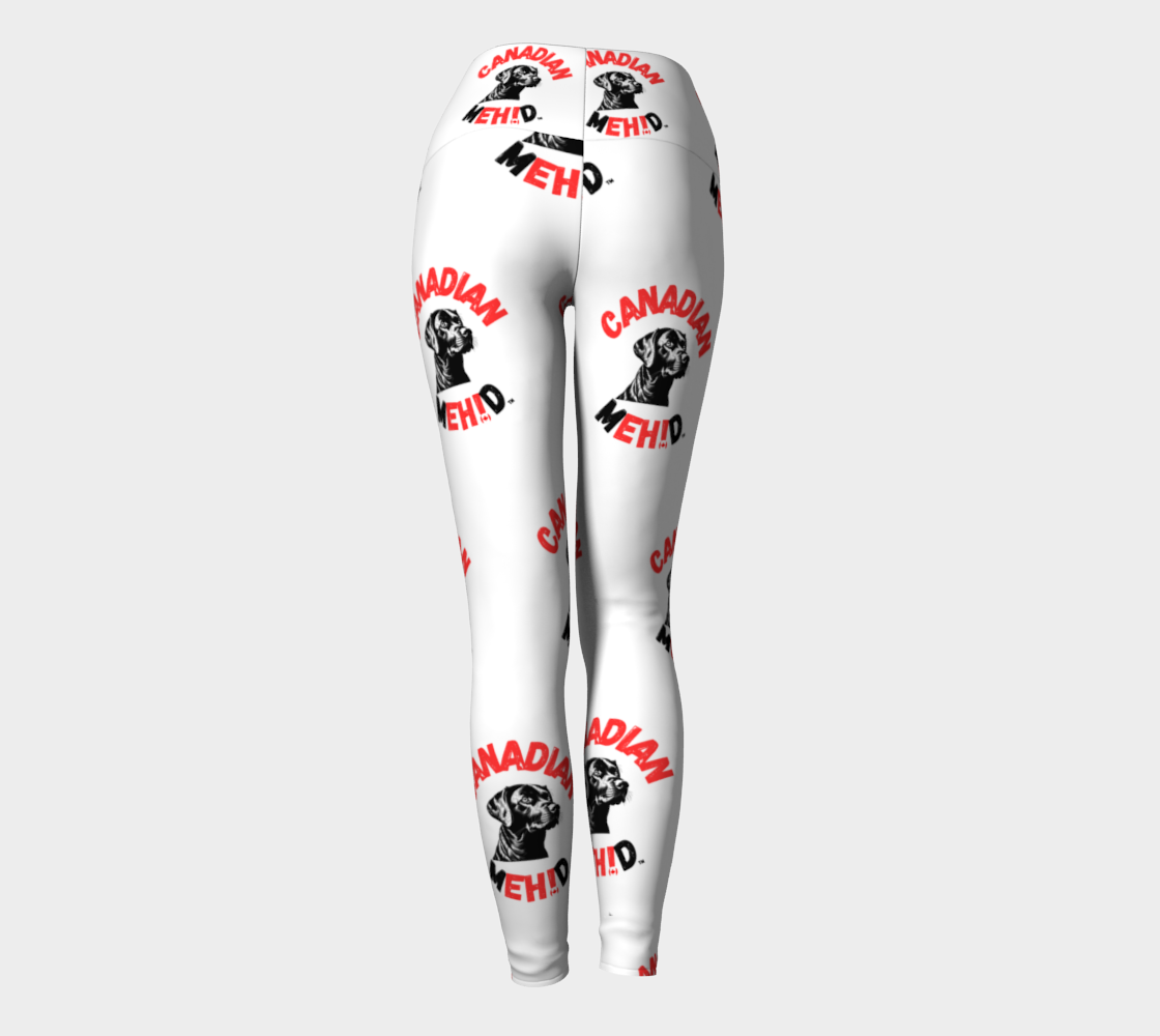 ALL OVER PRINT YOGA LEGGINGS - Labrador retriever